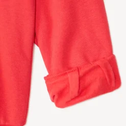 Sweatshirt meisjes oversized van fleece met Hello Kitty borduurwerk