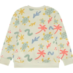 Sweatshirt met fantasieprint en puffprint jongens