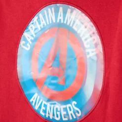 Sweatshirt met lenticulaire Captain America Marvel print jongens