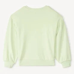 Sweatshirt met pofmouwen Palmboom meisjes