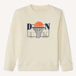 Sweatshirt met puff print jongens