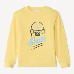 Sweatshirt met puff print jongens
