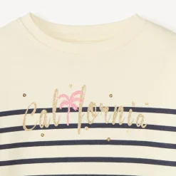 Sweatshirt met streepdessin meisjes
