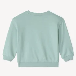 Sweatshirt oversized met krokodilprint voor babyjongen