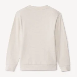 Sweatshirt van effen fleece jongens