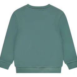 Sweatshirt van effen fleece jongens