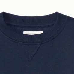 Sweatshirt van effen fleece jongens