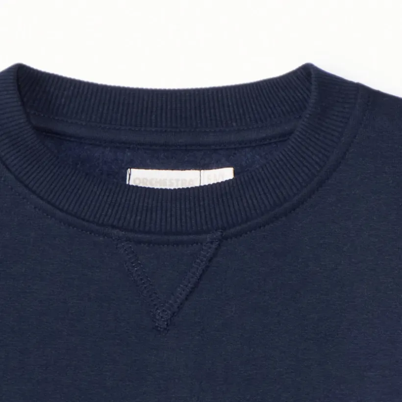 Sweatshirt van effen fleece jongens