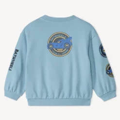 Sweatshirt van fleece met Batwheels-print van Warner voor babyjongen