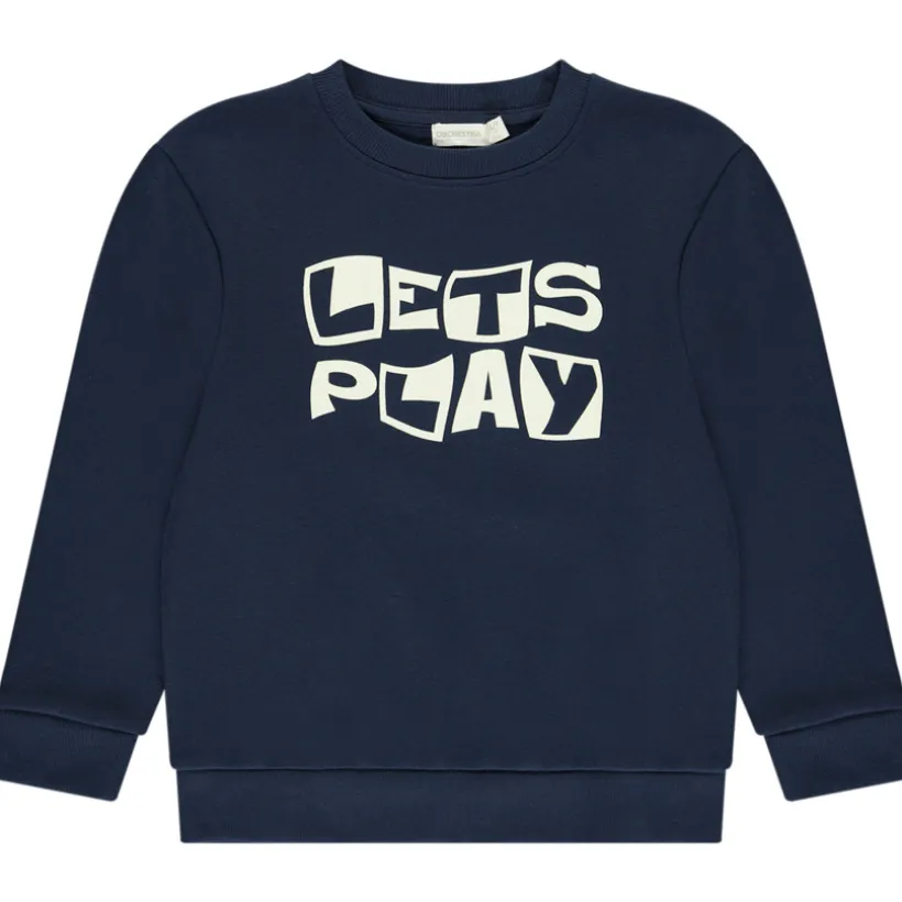 Sweatshirt van fleece met fantasieprint jongens