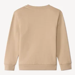 Sweatshirt van fleece met fantasieprint jongens