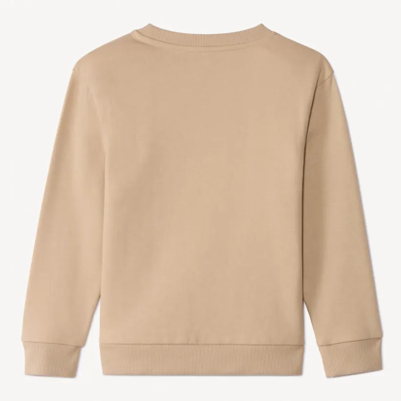 Sweatshirt van fleece met fantasieprint jongens