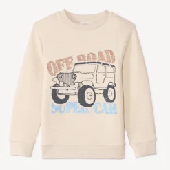 Sweatshirt van fleece met fantasie jongens