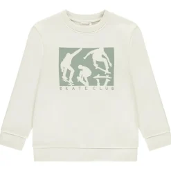 Sweatshirt van fleece met fantasieprint jongens