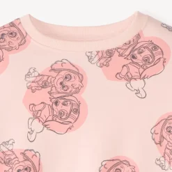 Sweatshirt van fleece met print van Stella en Libert van de Paw Patrol meisjes.