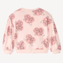 Sweatshirt van fleece met print van Stella en Libert van de Paw Patrol meisjes.