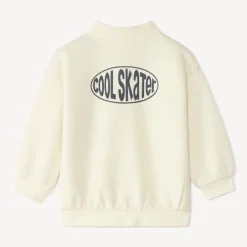 Sweatshirt voor babyjongen met skate-patch