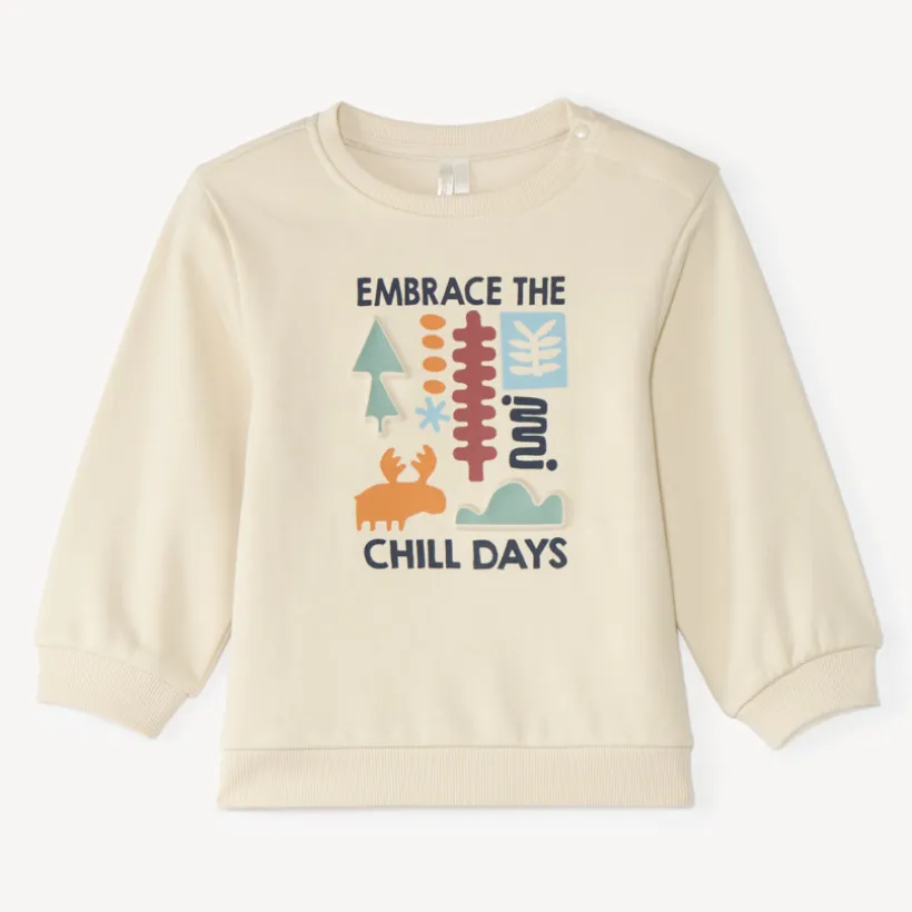 Sweatshirt voor baby jongens met fantasieprint
