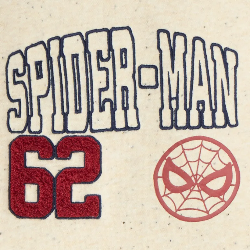 Sweatshirt voor babyjongens met Spider-Man Marvel borduursel