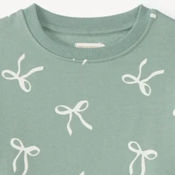 Sweat voor meisjes van geborsteld katoen met fantasiedruk