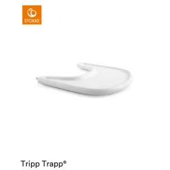 Tafelblad Tray voor Tripp Trapp - Wit