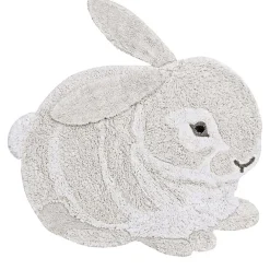 Tapijt katoen wasbaar 130x135cm Animal Bunny