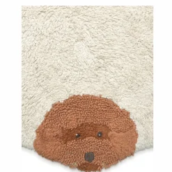 Tapijt katoen wasbaar 140x140cm Dogs