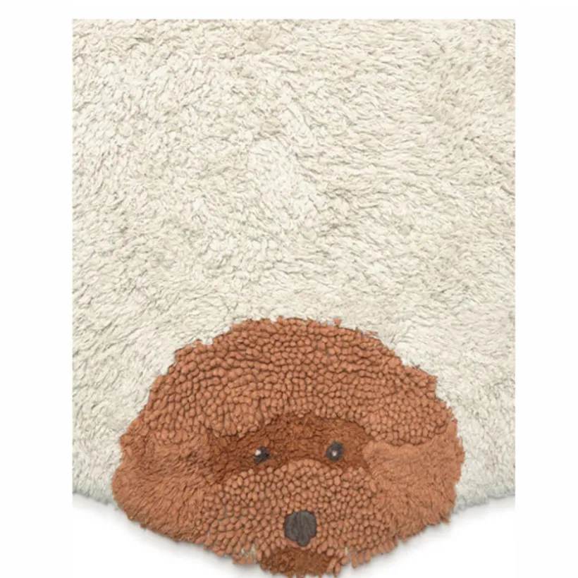 Tapijt katoen wasbaar 140x140cm Dogs