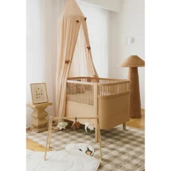 Tapijt wasbaar 90x120cm Vichy Bruin