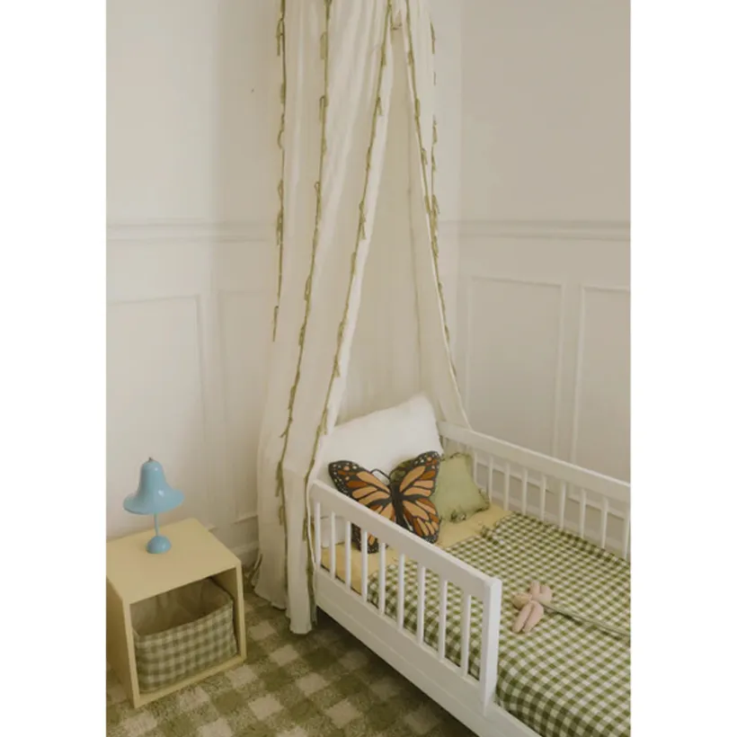 Tapijt wasbaar 90x120cm Vichy Matcha