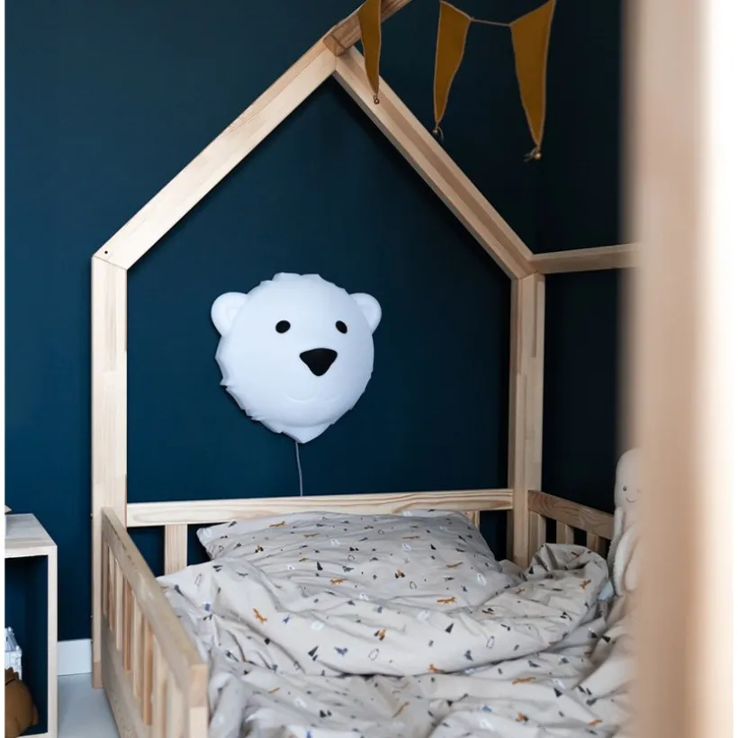 Teddybeer wandlamp - voetschakelaar