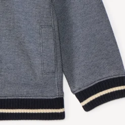 Teddy-col gebreide gilet voor babyjongen
