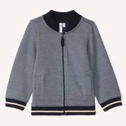Teddy-col gebreide gilet voor babyjongen