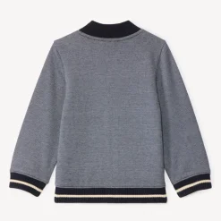 Teddy-col gebreide gilet voor babyjongen