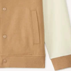Teddy fleece jack met bouclette patch jongens