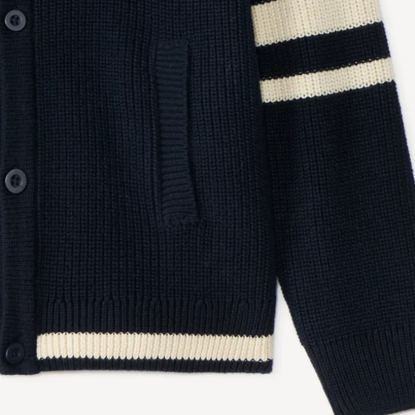 Teddy gebreide vest jongens