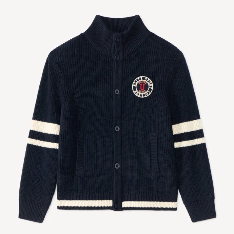 Teddy gebreide vest jongens