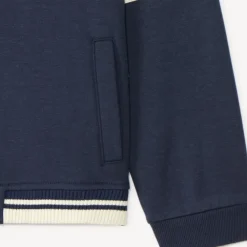 Teddy gilet jongens van fleece met decorative borduring