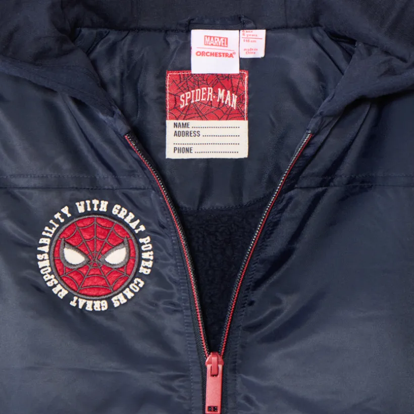 Teddyjas met kap Spider-Man Marvel jongens