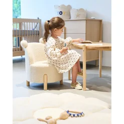 Teddy kinderstoel ecru naturel vanaf 18 maanden