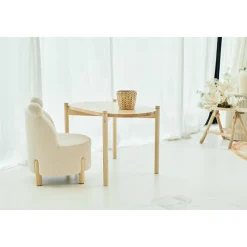 Teddy kinderstoel ecru naturel vanaf 18 maanden