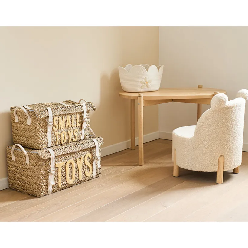 Teddy kinderstoel ecru naturel vanaf 18 maanden