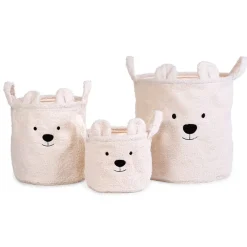 Teddy opbergmand 40 cm – ecru