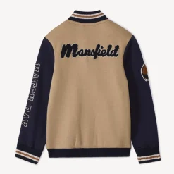 Teddyvest in fleece met American footballmotief jongens