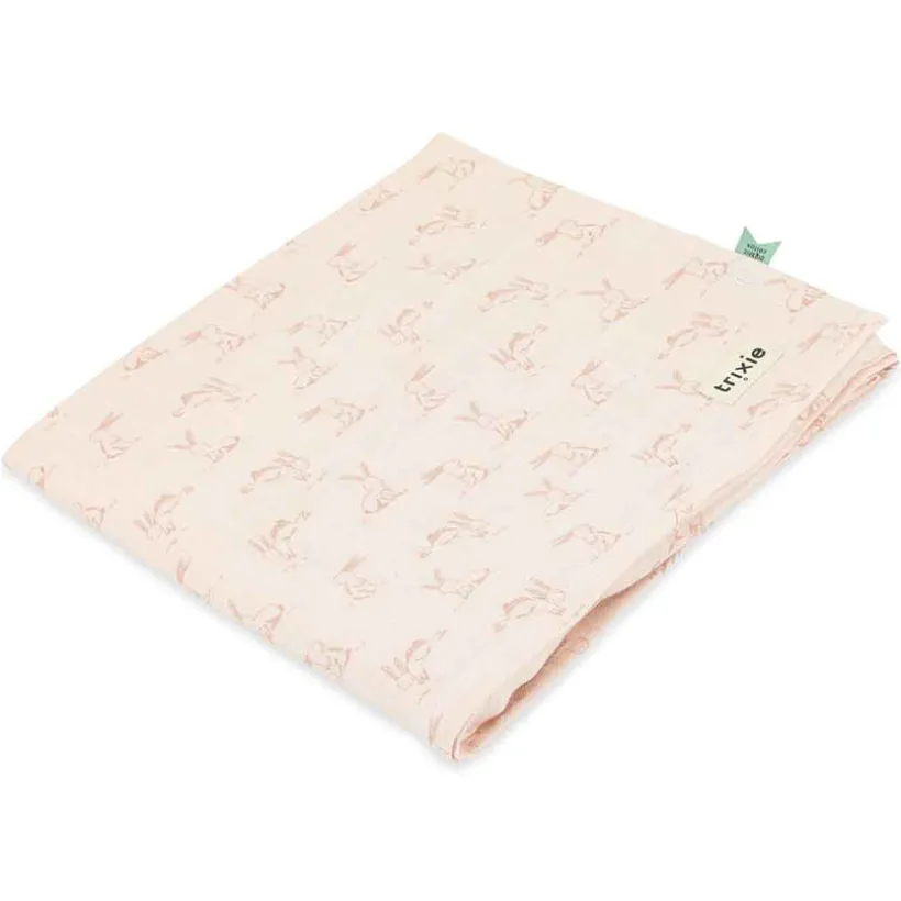 Tetra doek 110x110cm Rosy Rabbit 1stks