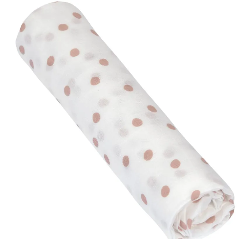 Tetra Doek XL 120x120cm ultra zacht katoenen gaasstof Mushroom