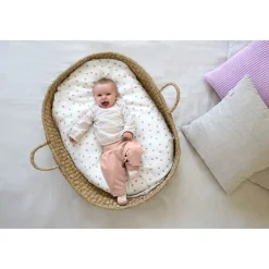 Tetra Doek XL 120x120cm ultra zacht katoenen gaasstof Mushroom