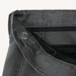 Textuur canvas bermuda met cargo-achtige zak jongens
