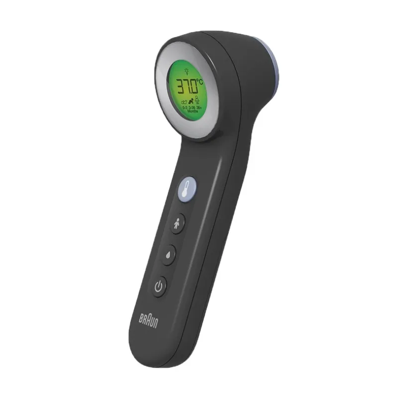 Thermometer Age precision-technologie met/zonder contact BNT400B Black editie