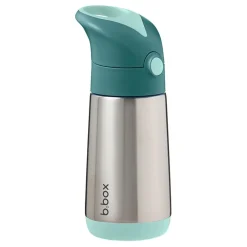 Thermos drinkfles met rietje 350ml Emerald Forest
